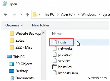 WindowsのhostsファイルでWebサイトをブロックする方法