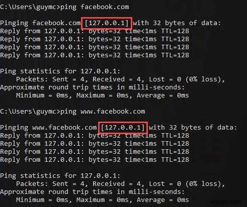 WindowsのhostsファイルでWebサイトをブロックする方法