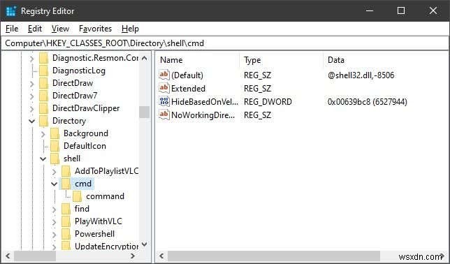 Windowsエクスプローラからフォルダ内でコマンドプロンプトを開く3つの方法