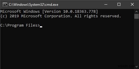Windowsエクスプローラからフォルダ内でコマンドプロンプトを開く3つの方法