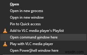 Windowsエクスプローラからフォルダ内でコマンドプロンプトを開く3つの方法