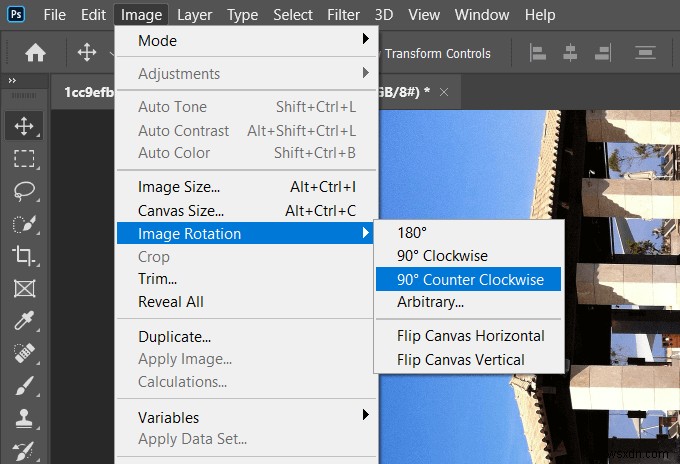 【Photoshop】画像とテキストを回転させる方法を徹底解説