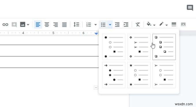 表を使って記入可能なGoogleドキュメントフォームを作成する方法