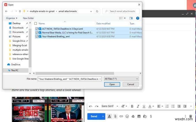 Gmailで複数のメールをまとめて転送する方法|添付ファイルとして送る手順を解説
