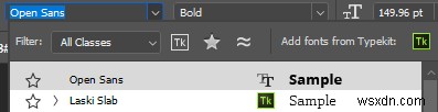 Photoshopにフォントを追加する2つの方法【Adobe Fonts・ローカルインストール】