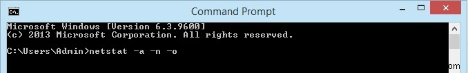 netstatコマンドでWindowsのリスニングポートとPIDを確認する方法