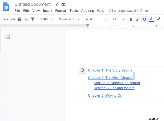 Googleドキュメントで目次を作成・自動更新する方法を徹底解説