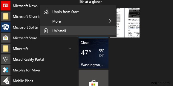 Microsoft Storeアプリをアンインストールする方法【スタートメニュー・設定から簡単に削除】