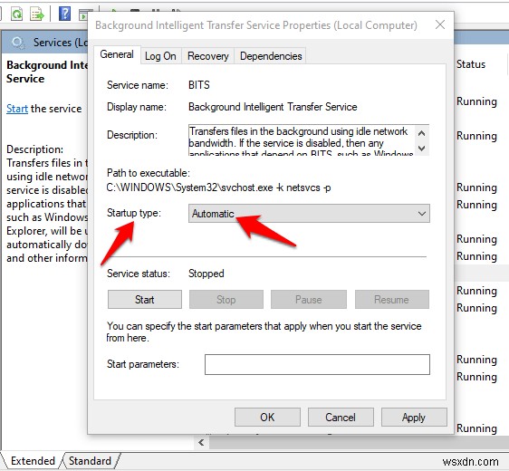 Windowsのバックグラウンドインテリジェント転送サービス（BITS）が起動しないときの対処法まとめ