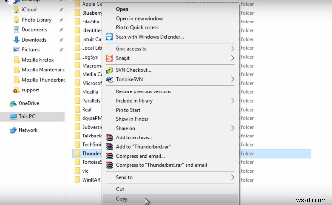 Thunderbirdのプロファイルとメールデータを新しいWindowsパソコンへ移行する完全ガイド