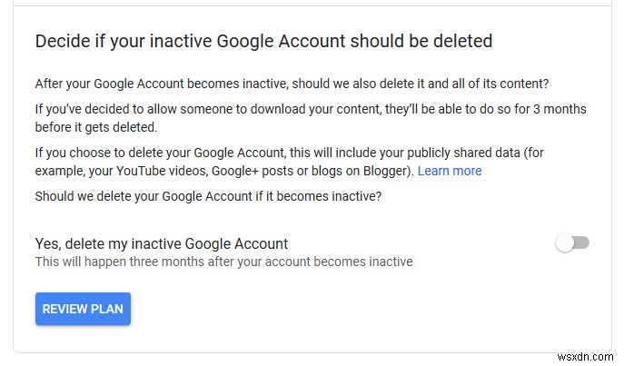 Googleの「非アクティブなアカウントの管理」を有効にする方法【デジタル遺産対策】