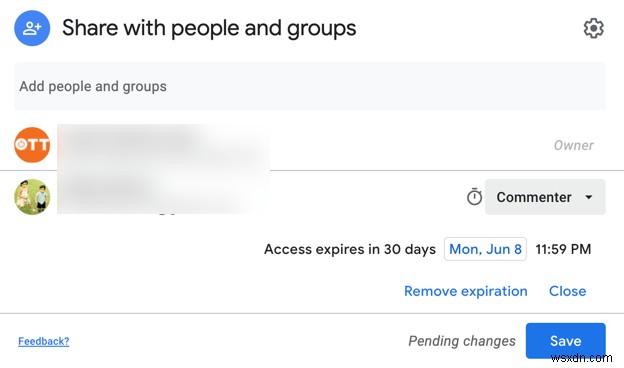Googleドライブの共有ファイルに有効期限を設定する方法