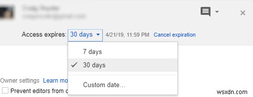 Googleドライブの共有ファイルに有効期限を設定する方法