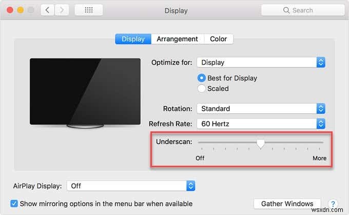 HDTVをサブモニターとして使うときの画面が切れる問題を解決する方法