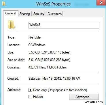 Windows 7/8/10のWinSxSフォルダーをクリーンアップしてディスク容量を節約する方法