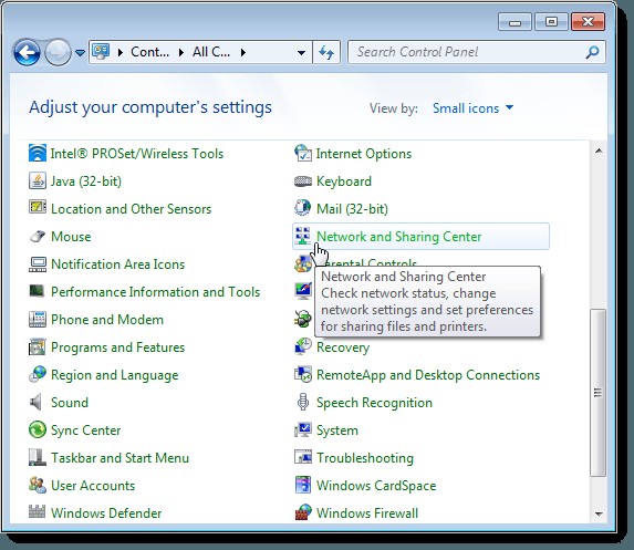 Windows 7でワイヤレスネットワークのセキュリティキーを確認・取得する方法