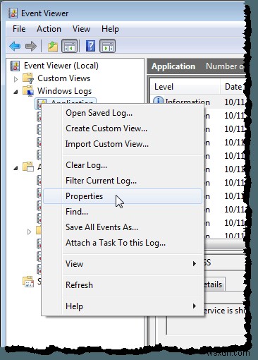 Windowsのイベントログをエクスポート・クリア・サイズ拡大する方法