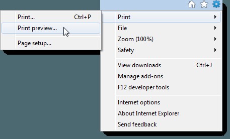 Internet Explorer・Edgeで印刷時のヘッダーとフッターを変更・削除する方法