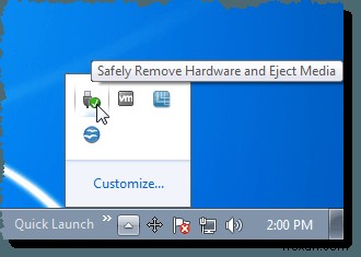 【Windows】「ハードウェアの安全な削除」ダイアログを素早く開くショートカットとキーボードショートカットの作成方法