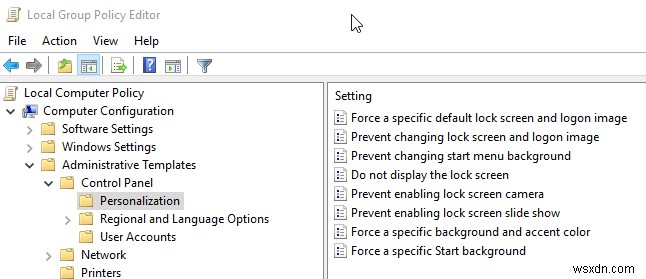 【Windows 7/8/10】ユーザーによるスクリーンセーバー・ロック画面の変更を禁止する方法