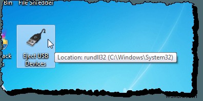【Windows】「ハードウェアの安全な削除」ダイアログを素早く開くショートカットとキーボードショートカットの作成方法