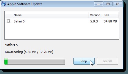 WindowsでAppleのSafariブラウザを更新する方法