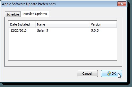WindowsでAppleのSafariブラウザを更新する方法