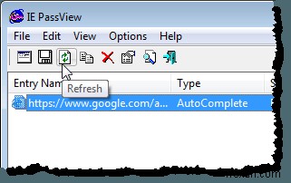 IE PassViewでInternet Explorerの保存済みパスワードを表示・バックアップ・削除する方法