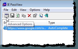 IE PassViewでInternet Explorerの保存済みパスワードを表示・バックアップ・削除する方法