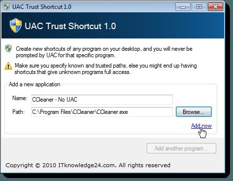 【保存版】UAC Trust Shortcutで特定のアプリだけUAC(ユーザーアカウント制御)をオフにする方法