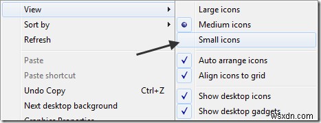 Windows 7/8/10のタスクバーとデスクトップアイコンを小さくする方法