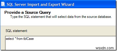 SQL Serverのデータを列ヘッダー付きでExcelにエクスポートする方法