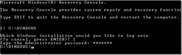 Windows XP/VistaでMBR(マスターブートレコード)を修復する方法