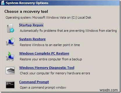 Windows XP/VistaでMBR(マスターブートレコード)を修復する方法