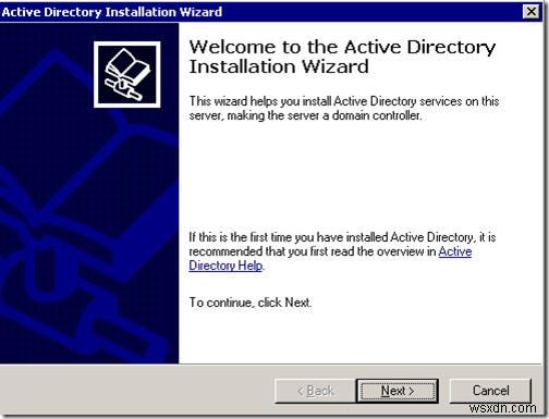 Windows Server 2003でActive Directoryを構築する方法:dcpromoの使い方を徹底解説