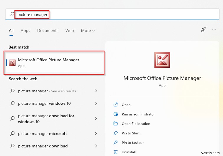 Microsoft Office Picture Managerを再インストールして復活させる方法