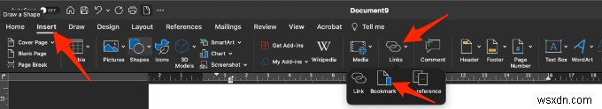 Wordで「エラー!ブックマークが定義されていません」が出たときの直し方