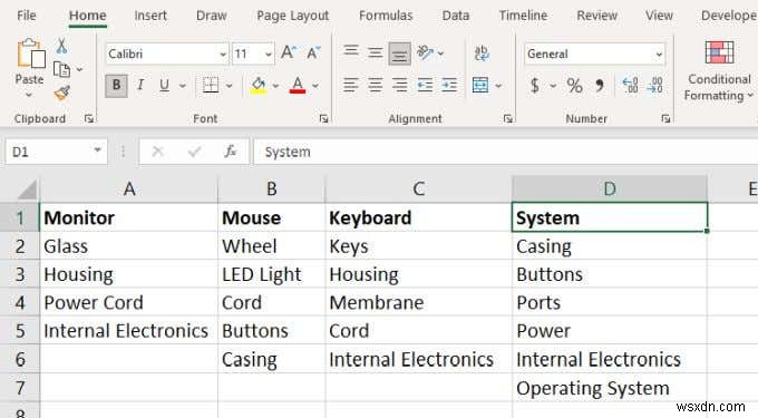 Excelで連動する複数のドロップダウンリストを作成する方法