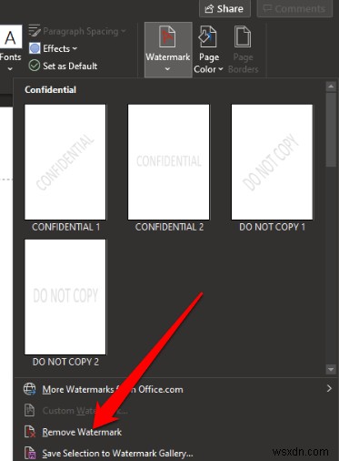 WordとGoogleドキュメントに透かし（ウォーターマーク）を挿入する方法【Windows/Mac対応】