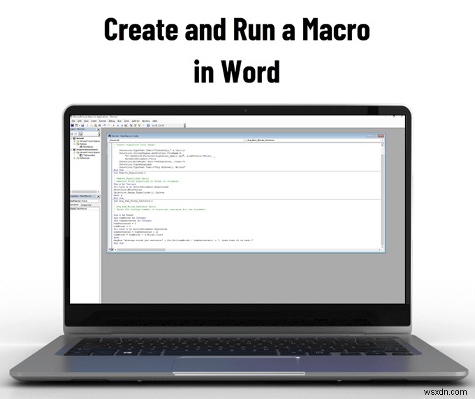 【初心者向け】Wordでマクロを作成・実行する方法|記録からVBAコードまで徹底解説