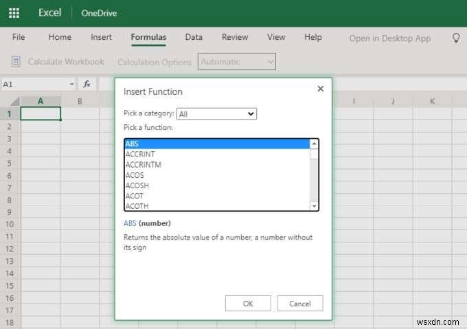 Microsoft Excel Onlineとデスクトップ版Excelの違いを徹底比較