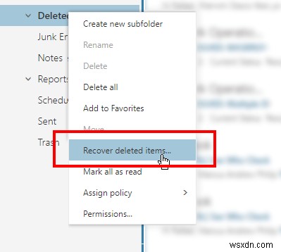 Office 365で削除したメールを復元する方法【完全削除されたメールも復元可能】