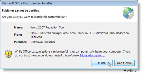 Word 2007/2010で機密データを黒塗りして安全に共有する方法【Redaction Tool活用術】