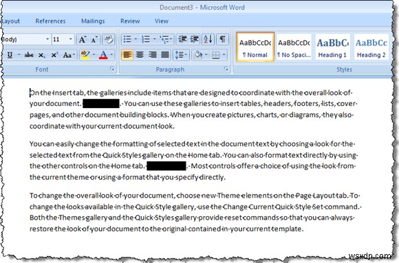 Word 2007/2010で機密データを黒塗りして安全に共有する方法【Redaction Tool活用術】