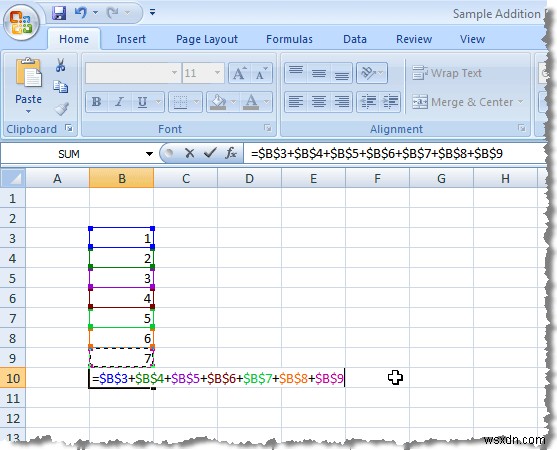 Excelで数式をコピーしてもセル参照を固定する方法(絶対参照の使い方)