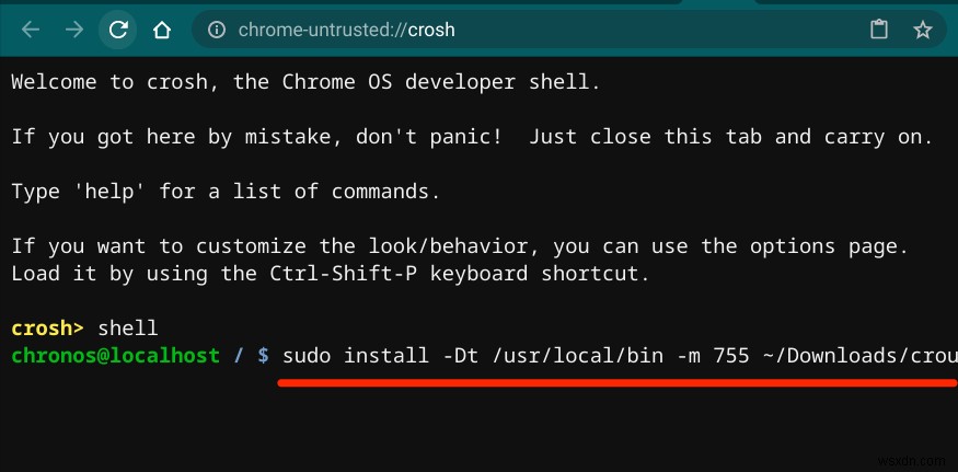 ChromebookにLinuxディストリビューションをインストールする方法【Crostini・Crouton対応】