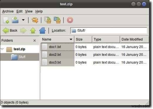 ターミナルを使ってLinuxでZipファイルを作成・編集する方法