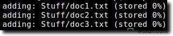 ターミナルを使ってLinuxでZipファイルを作成・編集する方法