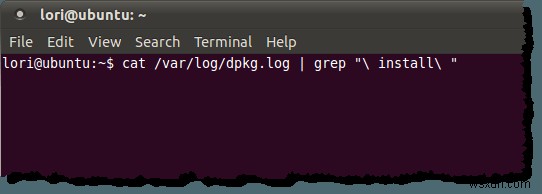 Ubuntuで最近インストールしたソフトウェアパッケージの一覧を確認する2つの方法
