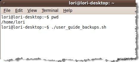 シェルスクリプトを使ってLinuxのディレクトリをバックアップする方法
